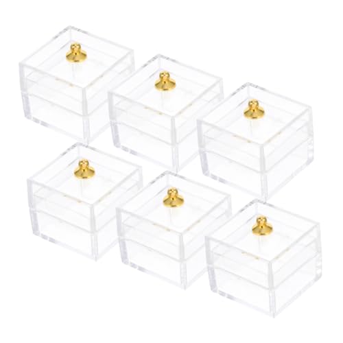 BESPORTBLE 6Stücke Mini Hausbedarf Vielseitige Sortierbox für Wohnzimmer Schlafzimmer BESPORTBLE 6Stücke Mini Hausbedarf Vielseitige Sortierbox für Wohnzimmer Schlafzimmer von BESPORTBLE