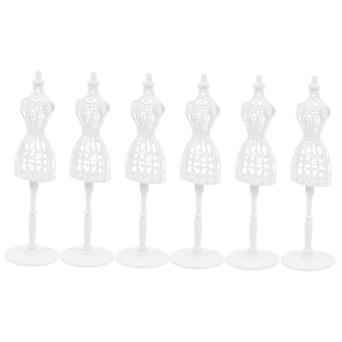 BESPORTBLE 6Stücke Mini Mannequin Puppenständer Hohlständer für Puppenkleidung für Szenen und Hausdekoration und Kreative Spielideen BESPORTBLE 6Stücke Mini Mannequin Puppenständer Hohlständer für Puppenkleidung für Szenen und Hausdekoration und Kreative Spielideen von BESPORTBLE