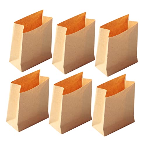 BESPORTBLE 6Stücke Mini Papiertüten Für Miniaturhaus Szenen Dekorative Bastelbeutel Für Puppenhaus Modelle Backen Und Fotografie Zubehör Für Kreative DIY Projekte BESPORTBLE 6Stücke Mini Papiertüten Für Miniaturhaus Szenen Dekorative Bastelbeutel Für Puppenhaus Modelle Backen Und Fotografie Zubehör Für Kreative DIY Projekte von BESPORTBLE
