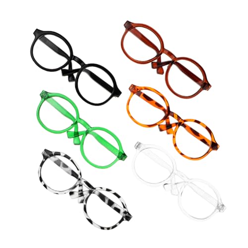 BESPORTBLE 6Stücke Mini Puppenbrillen Zubehör Für Puppen DIY Brillen Schwarzer Rahmen Transparenter Rahmen Marmoriert BESPORTBLE 6Stücke Mini Puppenbrillen Zubehör Für Puppen DIY Brillen Schwarzer Rahmen Transparenter Rahmen Marmoriert von BESPORTBLE
