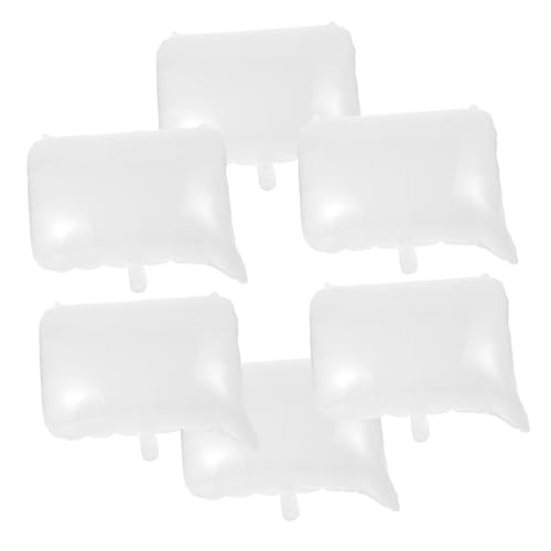 BESPORTBLE 6Stücke Rechteckige Weiße Aluminiumfolie Ballons Leere Beschriftbare Partyballons für Hochzeit Verlobung Geburtstagsfeier und Feierlichkeiten Vielseitige Dekoration BESPORTBLE 6Stücke Rechteckige Weiße Aluminiumfolie Ballons Leere Beschriftbare Partyballons für Hochzeit Verlobung Geburtstagsfeier und Feierlichkeiten Vielseitige Dekoration von BESPORTBLE