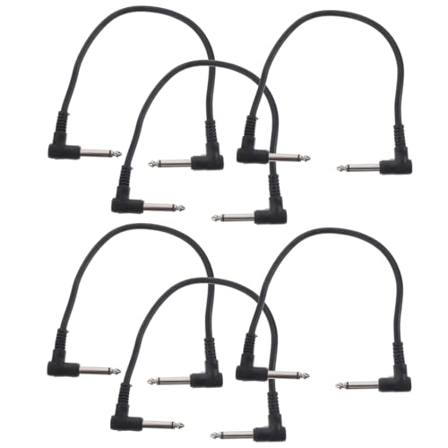 BESPORTBLE 6Stücke Teiliges Gitarren Patchkabel Instrumentenkabel Langlebig Für Gitarre Bass Effekte Mixer Und Mehr Für Musiker Und Soundtechnik BESPORTBLE 6Stücke Teiliges Gitarren Patchkabel Instrumentenkabel Langlebig Für Gitarre Bass Effekte Mixer Und Mehr Für Musiker Und Soundtechnik von BESPORTBLE
