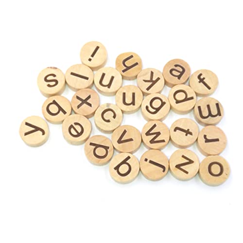 BESPORTBLE 78Stücke Holzbuchstaben Rund Holzscheiben Kleine für DIY Bastelarbeiten Kindererziehung Holzfarbe À BESPORTBLE 78Stücke Holzbuchstaben Rund Holzscheiben Kleine für DIY Bastelarbeiten Kindererziehung Holzfarbe À von BESPORTBLE