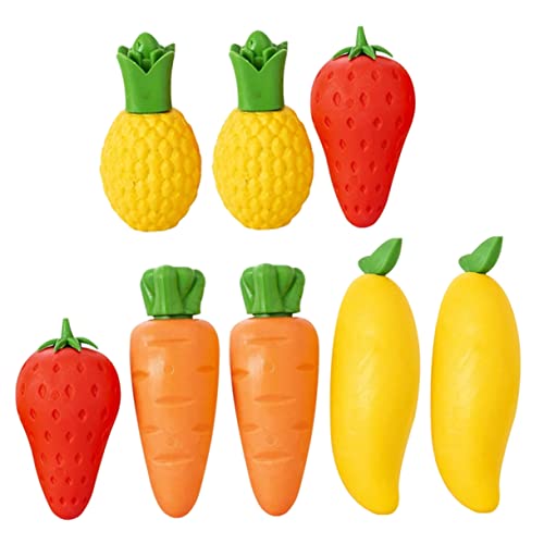 BESPORTBLE 8 Stück Großes Teiliges Radiergummis Obstform Niedliche Radiergummis für Schüler Kreative Gestaltung für Schule Büro Deko BESPORTBLE 8 Stück Großes Teiliges Radiergummis Obstform Niedliche Radiergummis für Schüler Kreative Gestaltung für Schule Büro Deko von BESPORTBLE