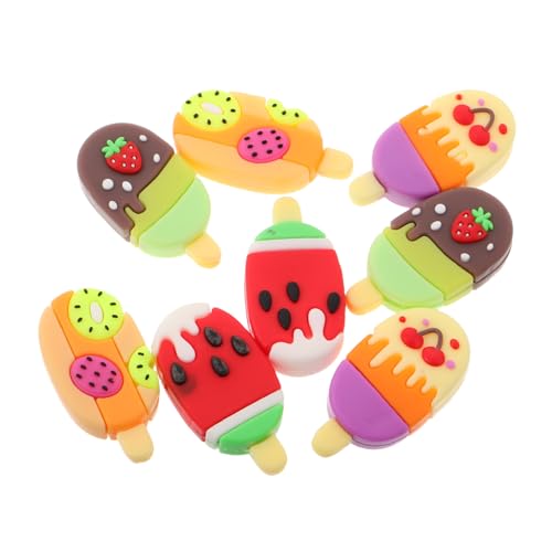 BESPORTBLE 8 Stück Kreative Eiscreme Radiergummis für Popsicle Formen Schulbedarf für Klassenzimmer und Partygeschenke Belohnungen BESPORTBLE 8 Stück Kreative Eiscreme Radiergummis für Popsicle Formen Schulbedarf für Klassenzimmer und Partygeschenke Belohnungen von BESPORTBLE