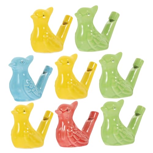 BESPORTBLE 8 Stück Teiliges Bunte Keramik Vogelpfeifen Kleine Wasservogel Trillerpfeifen für Musikalische und Partyspaß BESPORTBLE 8 Stück Teiliges Bunte Keramik Vogelpfeifen Kleine Wasservogel Trillerpfeifen für Musikalische und Partyspaß von BESPORTBLE
