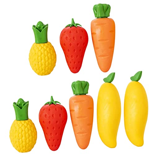 BESPORTBLE 8 Stück Teiliges Cartoon Radiergummis Obstform Multifunktionale Tragbare Radierer für Schüler Kreative Schreibwaren und Bürobedarf und Sicher BESPORTBLE 8 Stück Teiliges Cartoon Radiergummis Obstform Multifunktionale Tragbare Radierer für Schüler Kreative Schreibwaren und Bürobedarf und Sicher von BESPORTBLE