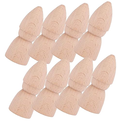 BESPORTBLE 8 Stück Teiliges DIY Holzfiguren zum Bemalen Naturbelassene Unbemalte Holzpuppen für Kinderhandwerk Kreatives Basteln und Wohnkultur für Weihnachtsdeko und Schulprojekte BESPORTBLE 8 Stück Teiliges DIY Holzfiguren zum Bemalen Naturbelassene Unbemalte Holzpuppen für Kinderhandwerk Kreatives Basteln und Wohnkultur für Weihnachtsdeko und Schulprojekte von BESPORTBLE