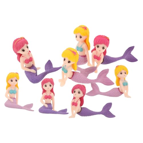 BESPORTBLE 8 Stück Teiliges Meerjungfrau Kuchen Dekoration Miniatur Figuren für Aquarium Backen Vielseitige Meerjungfrauen Deko für Partys und Anlässe Kreative Meereslandschaft Gestalten BESPORTBLE 8 Stück Teiliges Meerjungfrau Kuchen Dekoration Miniatur Figuren für Aquarium Backen Vielseitige Meerjungfrauen Deko für Partys und Anlässe Kreative Meereslandschaft Gestalten von BESPORTBLE