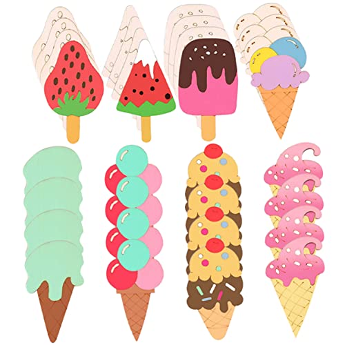 BESPORTBLE 80 Stück Teiliges Holz Eiscreme Bastelset Verschiedene Formen Dicke DIY Holzscheiben Beidseitig Bemalbar Kreative Holzornamente für Malspaß und Dekoration BESPORTBLE 80 Stück Teiliges Holz Eiscreme Bastelset Verschiedene Formen Dicke DIY Holzscheiben Beidseitig Bemalbar Kreative Holzornamente für Malspaß und Dekoration von BESPORTBLE