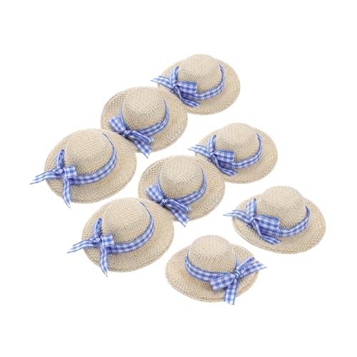 BESPORTBLE 8Stücke Puppenhüte Dekorative Strohhüte mit Schleife Foto Requisiten für Puppenhaus Dekoration Leicht und Vielseitig Einsetzbar für DIY Projekte BESPORTBLE 8Stücke Puppenhüte Dekorative Strohhüte mit Schleife Foto Requisiten für Puppenhaus Dekoration Leicht und Vielseitig Einsetzbar für DIY Projekte von BESPORTBLE