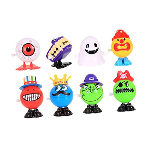 BESPORTBLE 8Stücke Teiliges Halloween Aufziehspielzeug Für Robuste Lustige Designs Tischdekoration Für Partys Und Kinderzimmer Deko Für Halloween Und Gruselhaus Events von BESPORTBLE