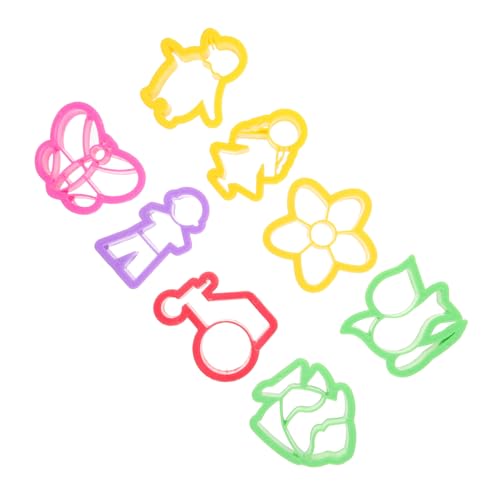 BESPORTBLE 8Stücke Teiliges Polymer Clay Schmuckherstellungsset Tonformen Für Ohrringe DIY Ausstecher Kreative Formen Für Schmuckdesign Und Bastelarbeiten Zubehör von BESPORTBLE