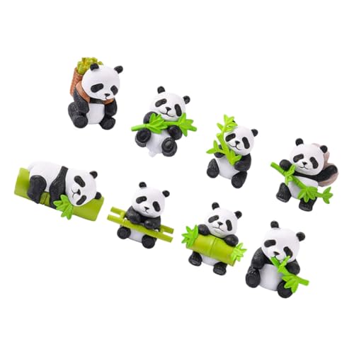 BESPORTBLE 8Stücke Teiliges Realistischer Panda Figuren aus Kunstharz Niedliche Panda Statuen für Kuchendekoration und Puppenhaus DIY Details und Lebendige Farben BESPORTBLE 8Stücke Teiliges Realistischer Panda Figuren aus Kunstharz Niedliche Panda Statuen für Kuchendekoration und Puppenhaus DIY Details und Lebendige Farben von BESPORTBLE