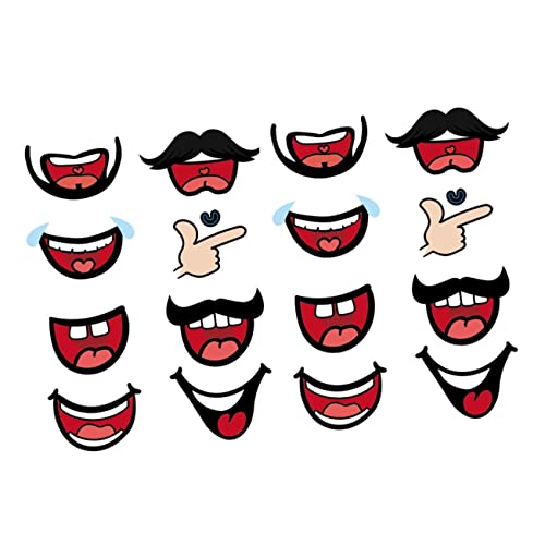 BESPORTBLE 8packungen Dekorative Aufkleber Für Gesichtsmasken Lustige Lippen Smile-Sticker Selbstklebend Für Kreative Maskendekoration Geeignet Für Erwachsene BESPORTBLE 8packungen Dekorative Aufkleber Für Gesichtsmasken Lustige Lippen Smile-Sticker Selbstklebend Für Kreative Maskendekoration Geeignet Für Erwachsene von BESPORTBLE
