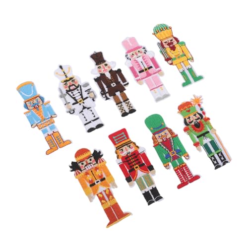 BESPORTBLE 9 Stück Teiliges Bestickte Soldaten Applikationen für Weihnachten Bügel Patches für Kleidung Taschen und Dekoration Feste Einfach Anzuwenden für Festliche BESPORTBLE 9 Stück Teiliges Bestickte Soldaten Applikationen für Weihnachten Bügel Patches für Kleidung Taschen und Dekoration Feste Einfach Anzuwenden für Festliche von BESPORTBLE