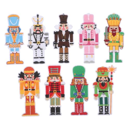 BESPORTBLE 9 Stück Teiliges Soldaten Aufnäher Bestickte Stoffapplikationen für Weihnachtsdekoration Tragetaschen und Diy Bastelprojekte Vielseitig Einsetzbar Robustes Design Geschenkidee für BESPORTBLE 9 Stück Teiliges Soldaten Aufnäher Bestickte Stoffapplikationen für Weihnachtsdekoration Tragetaschen und Diy Bastelprojekte Vielseitig Einsetzbar Robustes Design Geschenkidee für von BESPORTBLE