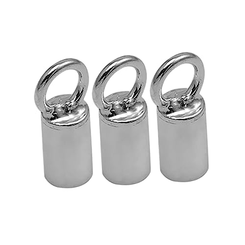 BESPORTBLE 925 Silber Schnur Endkappen Für Schmuck – 10 Stück Dichtschlauch Armband Stecker DIY Zubehör Für Kreative Schmuckgestaltung BESPORTBLE 925 Silber Schnur Endkappen Für Schmuck – 10 Stück Dichtschlauch Armband Stecker DIY Zubehör Für Kreative Schmuckgestaltung von BESPORTBLE