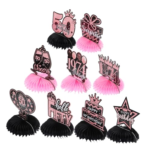 BESPORTBLE 9Stücke Teiliges Geburtstagsdekoration Waben Mittelstück Aus Papier Tischdeko Für Geburtstagsfeiern Roségold Jahre Zum Deko Party Zubehör BESPORTBLE 9Stücke Teiliges Geburtstagsdekoration Waben Mittelstück Aus Papier Tischdeko Für Geburtstagsfeiern Roségold Jahre Zum Deko Party Zubehör von BESPORTBLE