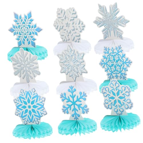 BESPORTBLE 9Stücke Waben Mittelstücke Weihnachtsfeierdekoration Vielseitig Einsetzbare Ornamente für Kamin und Decken Festliche Deko BESPORTBLE 9Stücke Waben Mittelstücke Weihnachtsfeierdekoration Vielseitig Einsetzbare Ornamente für Kamin und Decken Festliche Deko von BESPORTBLE