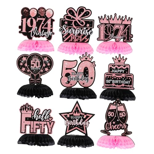 BESPORTBLE 9Stücke Waben Zur Geburtstagsfeier Papier Tischdekoration Stilvolle Geburtstagszubehör Mitbringsel Für Unvergessliche Party Roségold BESPORTBLE 9Stücke Waben Zur Geburtstagsfeier Papier Tischdekoration Stilvolle Geburtstagszubehör Mitbringsel Für Unvergessliche Party Roségold von BESPORTBLE