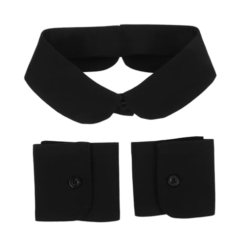 BESPORTBLE Abnehmbare Fake Kragen und Stulpen Atmungsaktiv Komfortabel Vielseitig für Damen Büro und Freizeit Geeignet für Jahreszeiten und Berufliche Outfits von BESPORTBLE
