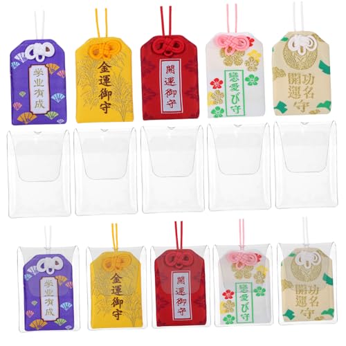 BESPORTBLE Amulett 10STK Japanischer Glücksbringer Omamori Charme Chinesischer Anhänger für Auto Autospiegel Gesundheit Liebesverhältnis Sieg Diätetiker Reichtum Segen Tasche BESPORTBLE Amulett 10STK Japanischer Glücksbringer Omamori Charme Chinesischer Anhänger für Auto Autospiegel Gesundheit Liebesverhältnis Sieg Diätetiker Reichtum Segen Tasche von BESPORTBLE