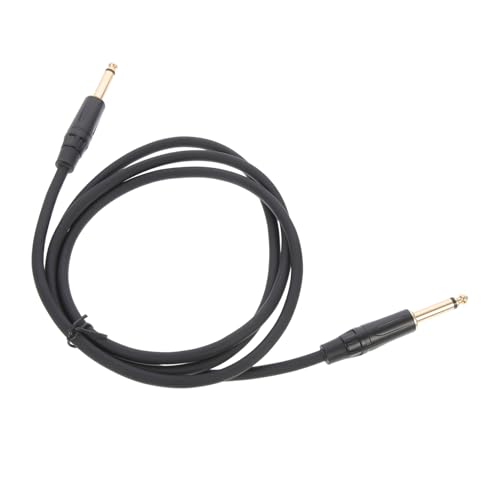BESPORTBLE Audiokabel Für Elektrische Gitarre Klinkenkabel Männlich Zu Männlich Schwarz Hochwertiges Audio Verbindungskabel Für Lautsprecher Und Instrumente von BESPORTBLE