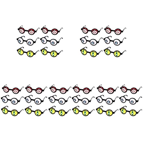 BESPORTBLE Augapfel Brille 30 Stück Halloween-brillen Grusel-verkleidung Augapfel-kinderbrillen Verkleidungsbrillen Kinder- Für Augen Gruselige Partygeschenke Make-up- von BESPORTBLE