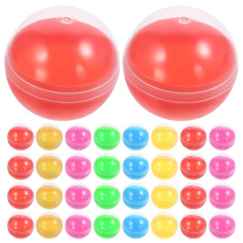 BESPORTBLE Automaten Kapseln, 50 Stück 3.8cm Kleine Plastikkugeln zum Befüllen für Befüllbare Weihnachtskugeln Kaugummiautomat Kinderparty BESPORTBLE Automaten Kapseln, 50 Stück 3.8cm Kleine Plastikkugeln zum Befüllen für Befüllbare Weihnachtskugeln Kaugummiautomat Kinderparty von BESPORTBLE