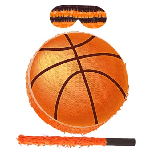 BESPORTBLE Basketball Pinata Party mit Blindfold und Robuste Karton-deko für Kindergeburtstag und Sport-events Inklusive Konfetti Einfach Aufzuhängen für Sport Geburtstagspartys BESPORTBLE Basketball Pinata Party mit Blindfold und Robuste Karton-deko für Kindergeburtstag und Sport-events Inklusive Konfetti Einfach Aufzuhängen für Sport Geburtstagspartys von BESPORTBLE