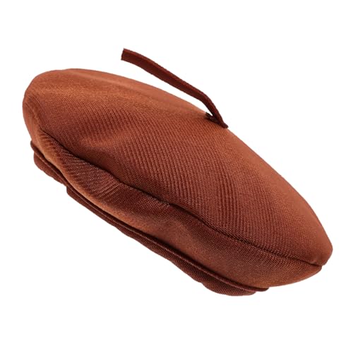 BESPORTBLE Beret Hut Für Mini Hauspuppen Puppenhut Süße Dekoration Für Kleine Puppen Und DIY Projekte Als Puppenzubehör Für Bastelarbeiten von BESPORTBLE