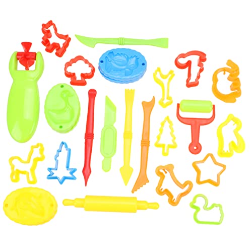 BESPORTBLE DIY Farbige Knetformen Set Bastelset Modellierwerkzeuge Bunte Formen Kreatives Lernspielzeug für Kreative Freizeitgestaltung BESPORTBLE DIY Farbige Knetformen Set Bastelset Modellierwerkzeuge Bunte Formen Kreatives Lernspielzeug für Kreative Freizeitgestaltung von BESPORTBLE