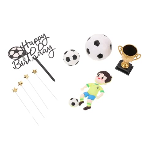 BESPORTBLE Deko Kunststoff Fußballspieler Figuren Fußball Tortenstecker Jungen Geburtstag Party Fußballfans BESPORTBLE Deko Kunststoff Fußballspieler Figuren Fußball Tortenstecker Jungen Geburtstag Party Fußballfans von BESPORTBLE