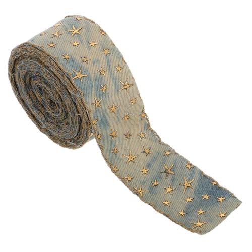 BESPORTBLE Denim Ribbon Yards Texturiertes Diy Zubehör für Kleidung Haaraccessoires und Geschenkverpackungen Stylischer Modischer für Kreative Projekte von BESPORTBLE