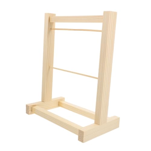 BESPORTBLE Doll Kleiderständer aus Holz Kleiderbügel für Puppen und Puppenkleider Platzsparend Vielseitig Einsetzbar zum Trocknen und Präsentieren von Kleidung und Puppen für Puppenhaus BESPORTBLE Doll Kleiderständer aus Holz Kleiderbügel für Puppen und Puppenkleider Platzsparend Vielseitig Einsetzbar zum Trocknen und Präsentieren von Kleidung und Puppen für Puppenhaus von BESPORTBLE