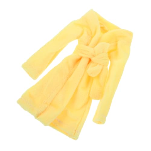 BESPORTBLE Elf Pyjama Robe für Puppe Puppenzubehör zum Rollenspiel Puppen -Nachtwäsche -Kleidung Puppen-Nachtwäsche Babypuppenkleidung Puppe für fantasievolles Puppenrobe Plüsch Gelb BESPORTBLE Elf Pyjama Robe für Puppe Puppenzubehör zum Rollenspiel Puppen -Nachtwäsche -Kleidung Puppen-Nachtwäsche Babypuppenkleidung Puppe für fantasievolles Puppenrobe Plüsch Gelb von BESPORTBLE