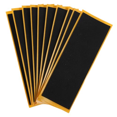 BESPORTBLE Finger Skateboard Aufkleber 10 Stücke rutschfeste Kleiner Skateboard Sticker für Kinder Einfach Anzubringen Spielzeug Zubehör für Fingerboards für Partytüten von BESPORTBLE