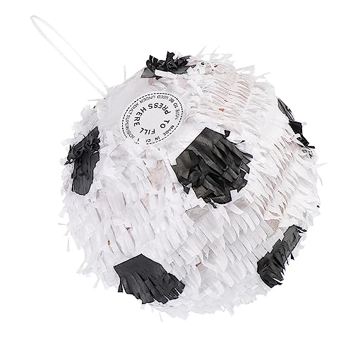 BESPORTBLE Fußball Piñata für Geburtstagsfeier Kreative Fußballform Dekoratives Partyzubehör als und Fotorequisite für Kindergeburtstag von BESPORTBLE
