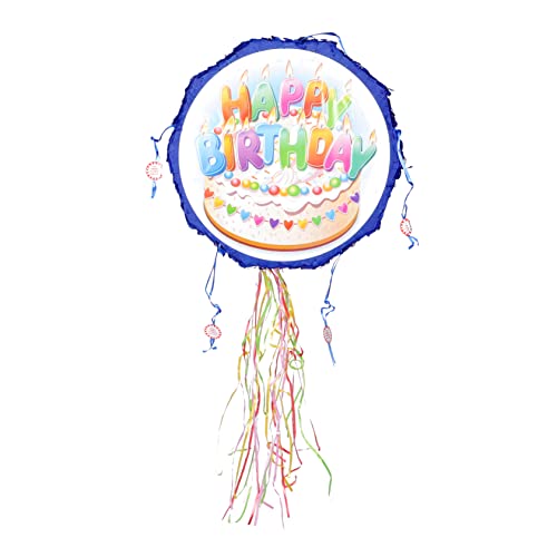 BESPORTBLE Geburtstagstorte Pinata Dekoration für Kindergeburtstagsfeiern Sichere und Langlebige Pinata für Fröhliche Partyspiele für Zuhause und Firmenfeiern von BESPORTBLE