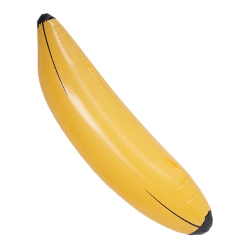 BESPORTBLE Große Aufblasbare Banane Großes Aufblasbares Fruchtspielzeug Für Dekoration Und Fotos Für Junggesellenabschiede Und Spaß Im Wasser von BESPORTBLE