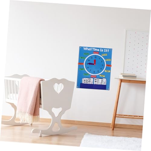 BESPORTBLE Großes Filz Lernbrett für Zeitverständnis Interaktives Storytelling Wandposter Fördert Feinmotorik und Kreativität Pädagogisches für Vorschule und Kleinkinder BESPORTBLE Großes Filz Lernbrett für Zeitverständnis Interaktives Storytelling Wandposter Fördert Feinmotorik und Kreativität Pädagogisches für Vorschule und Kleinkinder von BESPORTBLE