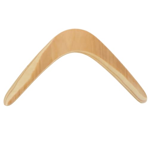 BESPORTBLE Boomerang Flying Disk – Handgefertigtes Outdoor-Spielzeug Aus Naturholz FüR Garten Park & Familien-Spaß Ideal FüR Kinder Ab 3 Jahren von BESPORTBLE