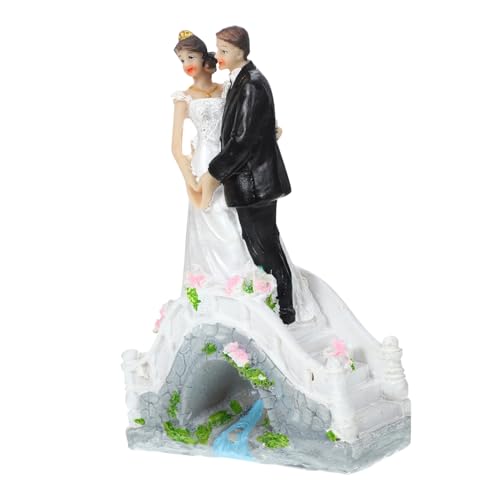 BESPORTBLE Hochzeitstorte Toper Und Figur Aus Harz Elegante Kuchendekoration Für Hochzeiten Vielseitig Einsetzbar Tortenaufsatz Oder Tischdeko BESPORTBLE Hochzeitstorte Toper Und Figur Aus Harz Elegante Kuchendekoration Für Hochzeiten Vielseitig Einsetzbar Tortenaufsatz Oder Tischdeko von BESPORTBLE