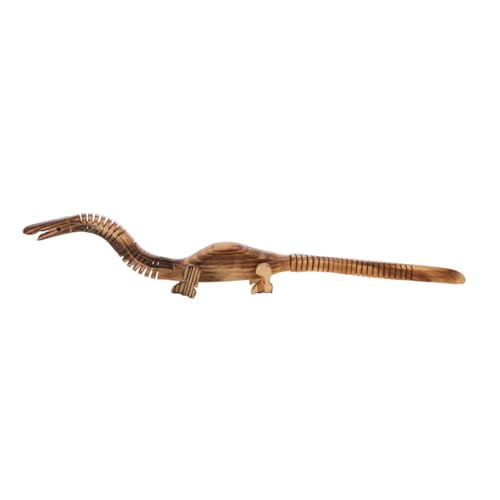 BESPORTBLE Holz Dinosaurier Modell Realistisches Abnehmbares Holzspielzeug Interaktives Lernspielzeug für Fördert Kreativität und Feinmotorik Sichere Holzfigur als Deko von BESPORTBLE
