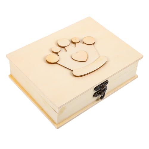 BESPORTBLE Holz Schmuckbox Diy Handwerk Lagerung Box Naturbelassen Unbemalt Aufbewahrungsbox Für Bastelarbeiten Kleine Holzkiste Schmuckschatulle Zum Selbermachen BESPORTBLE Holz Schmuckbox Diy Handwerk Lagerung Box Naturbelassen Unbemalt Aufbewahrungsbox Für Bastelarbeiten Kleine Holzkiste Schmuckschatulle Zum Selbermachen von BESPORTBLE
