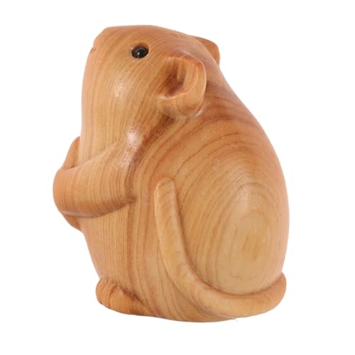 BESPORTBLE Holzfigur Hamster Statue Süße Tierfigur Aus Holz Dekorative Miniatur Für Wohnzimmer Garten Und Handgeschnitzt Niedliches Holzkunstwerk Für BESPORTBLE Holzfigur Hamster Statue Süße Tierfigur Aus Holz Dekorative Miniatur Für Wohnzimmer Garten Und Handgeschnitzt Niedliches Holzkunstwerk Für von BESPORTBLE