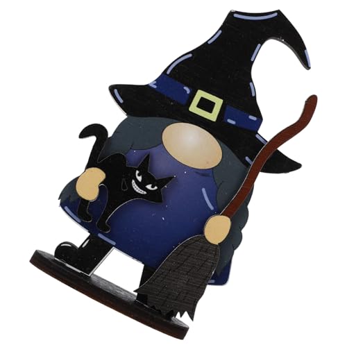BESPORTBLE Holzverzierungen Halloween Deko Witzige Holzfigur GNOME Und Tischdeko Für Halloween Mittelstücke Für Festliche Anlässe Und Partys Rustikale Dekoration BESPORTBLE Holzverzierungen Halloween Deko Witzige Holzfigur GNOME Und Tischdeko Für Halloween Mittelstücke Für Festliche Anlässe Und Partys Rustikale Dekoration von BESPORTBLE
