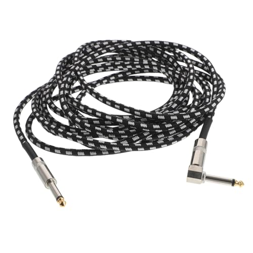 BESPORTBLE Instrumentenkabel für Gitarre Bass Keyboard Geräuschisoliertes Audio Kabel mit Robustem Design für Mixer Lautsprecher von BESPORTBLE
