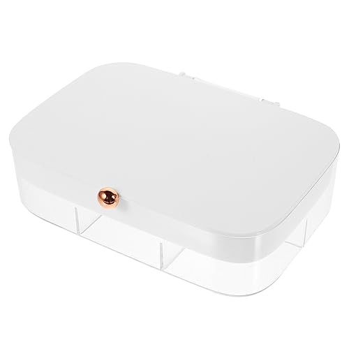 BESPORTBLE Kasten Aufbewahrungsbox für Schmuck Aufbewahrungsboxen Fächer Schmucketui für Ohrringe Schmuckbehälter reise schmuckschatulle Juweleigeräte Ohrringkästen Ringhalter Abs Weiß BESPORTBLE Kasten Aufbewahrungsbox für Schmuck Aufbewahrungsboxen Fächer Schmucketui für Ohrringe Schmuckbehälter reise schmuckschatulle Juweleigeräte Ohrringkästen Ringhalter Abs Weiß von BESPORTBLE